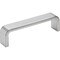 Elements 96 mm Center-to-Center Brushed Chrome Square Asher Cabinet Pull 193-96BC - alternate 1